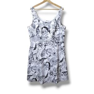 KSL Vintage 90s Floral Fit & Flare Dress Women's Size 18